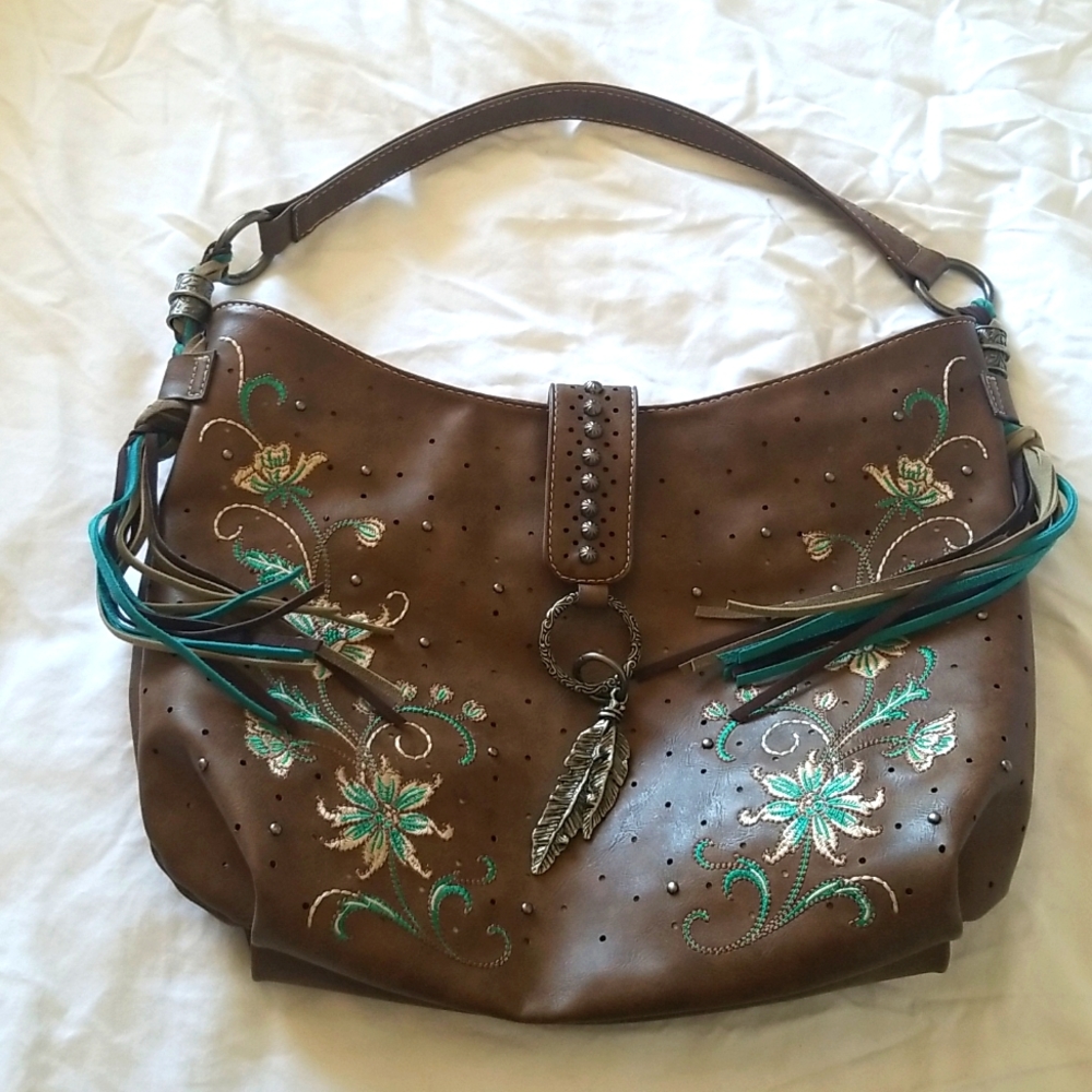 Montana West Concealed Carry Hobo Bag NWOT